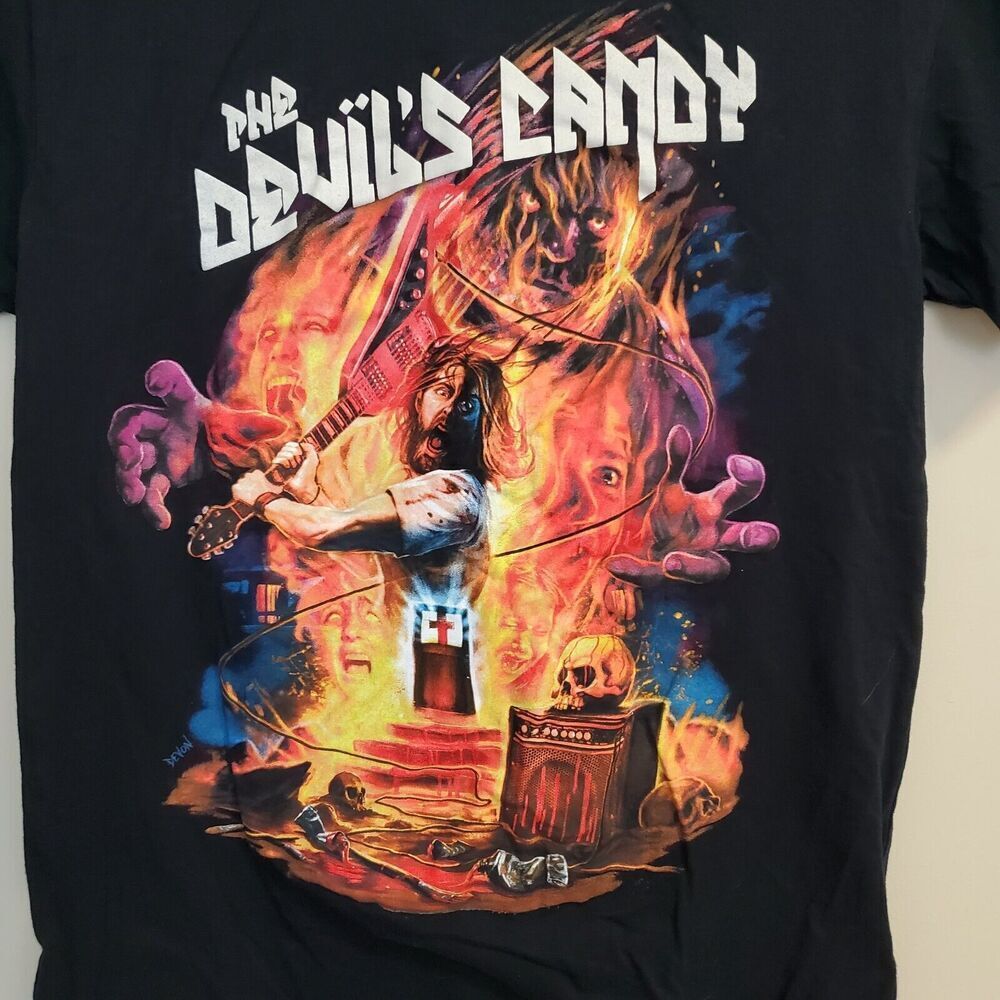 cavity colors the Devil's Candy Black t shirt Mens size S Horror Halloween‎